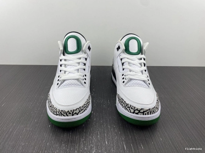 Ducks Retro 3 594282233 Jordan Pit White Oregon Crew 0730
